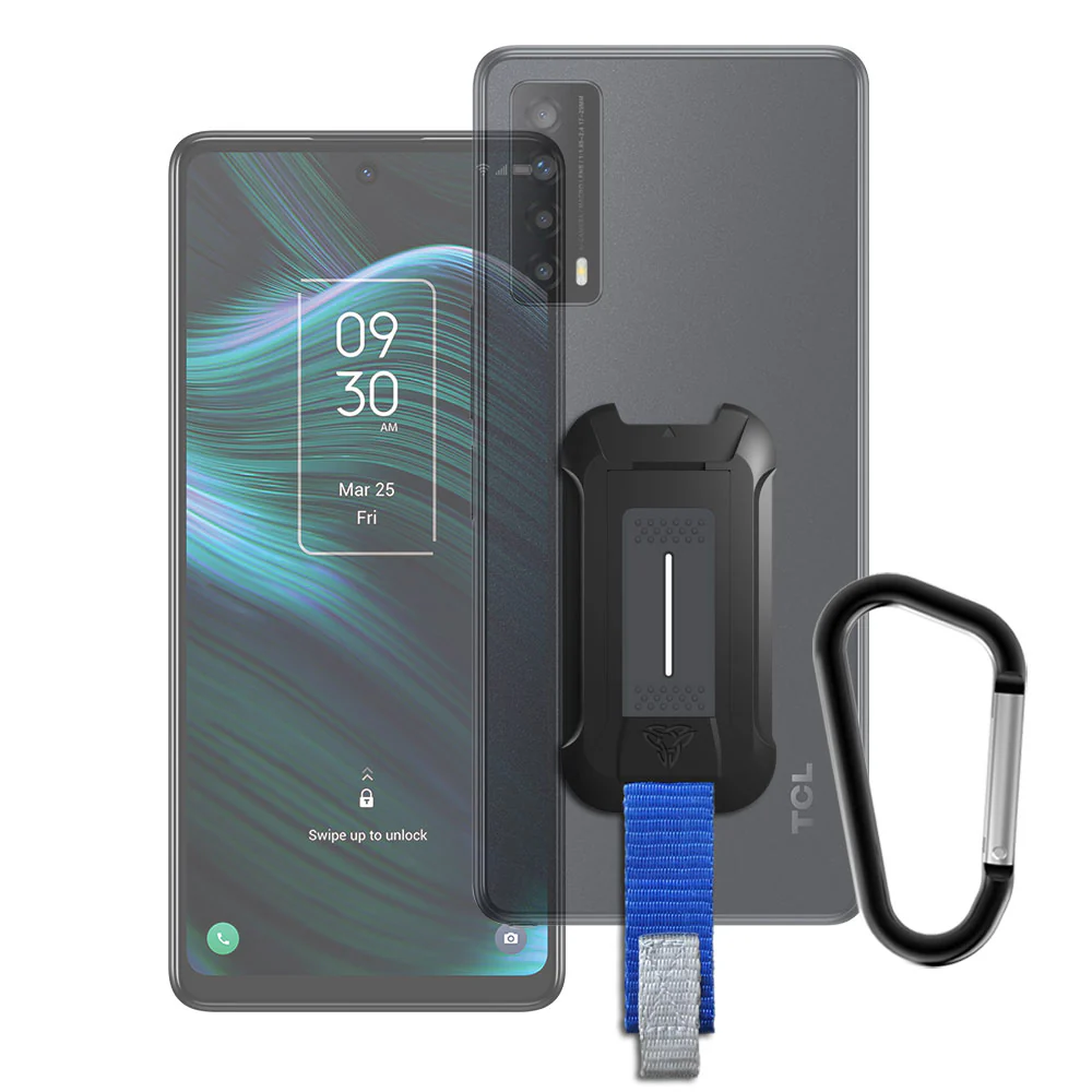 UA-K1_TCL | Armor-x X-mount universal adaptor ActiveKEY multifunction tool with carabiner | Design for TCL