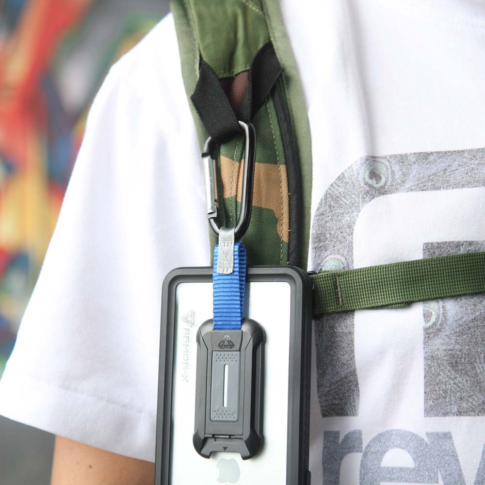 UA-K1_TMO | Armor-x X-mount universal adaptor ActiveKEY multifunction tool with carabiner | Design for T-Mobile REVVL - Image 4