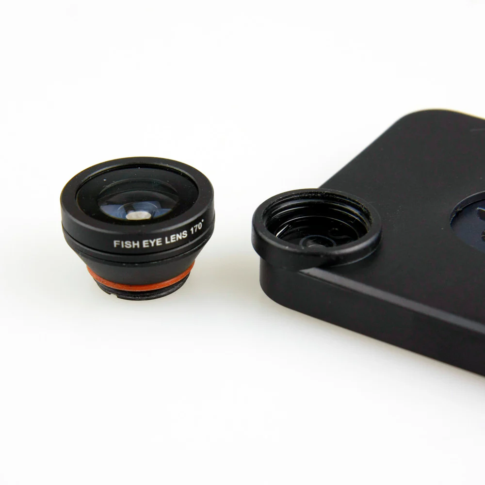 UAX-Fi5 | iPhone 5 5s | Case with fisheye len with integrated X-mount system - Image 3