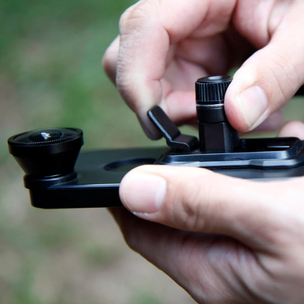 UAX-Fi5 | iPhone 5 5s | Case with fisheye len with integrated X-mount system - Image 5