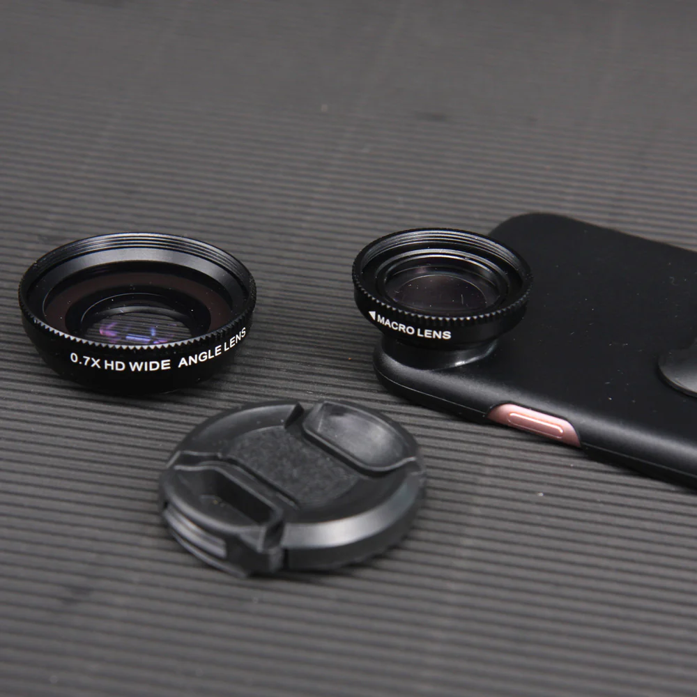 UAX-Fi6 | iPhone 6 / 6S Case | Mountable case with 0.7X HD wide angle lens and 12X Micro lens - Image 5