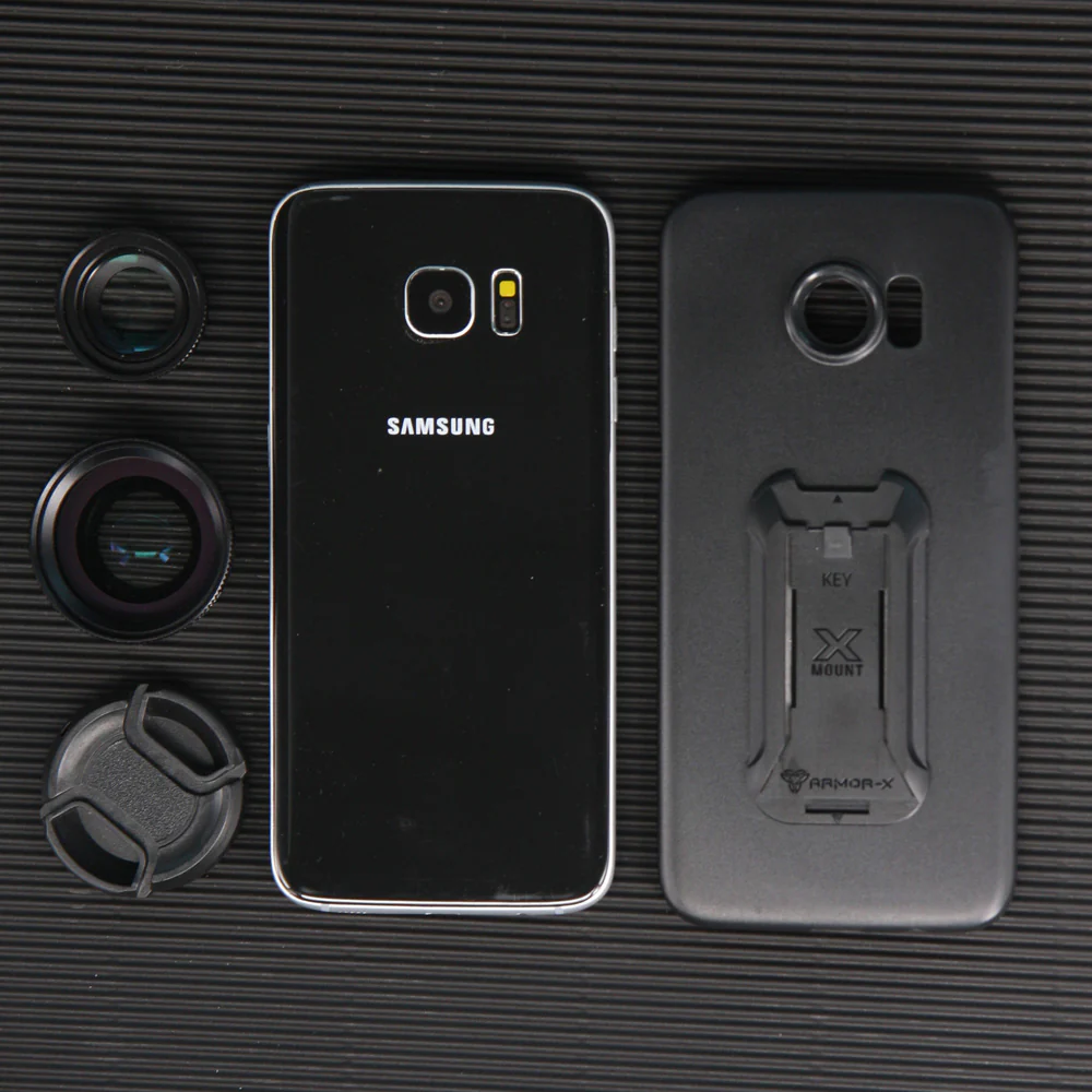UAX-FS3 | Samsung Galaxy S3 | Mountable case with 0.7X HD wide angle lens and 12X Micro lens - Image 2