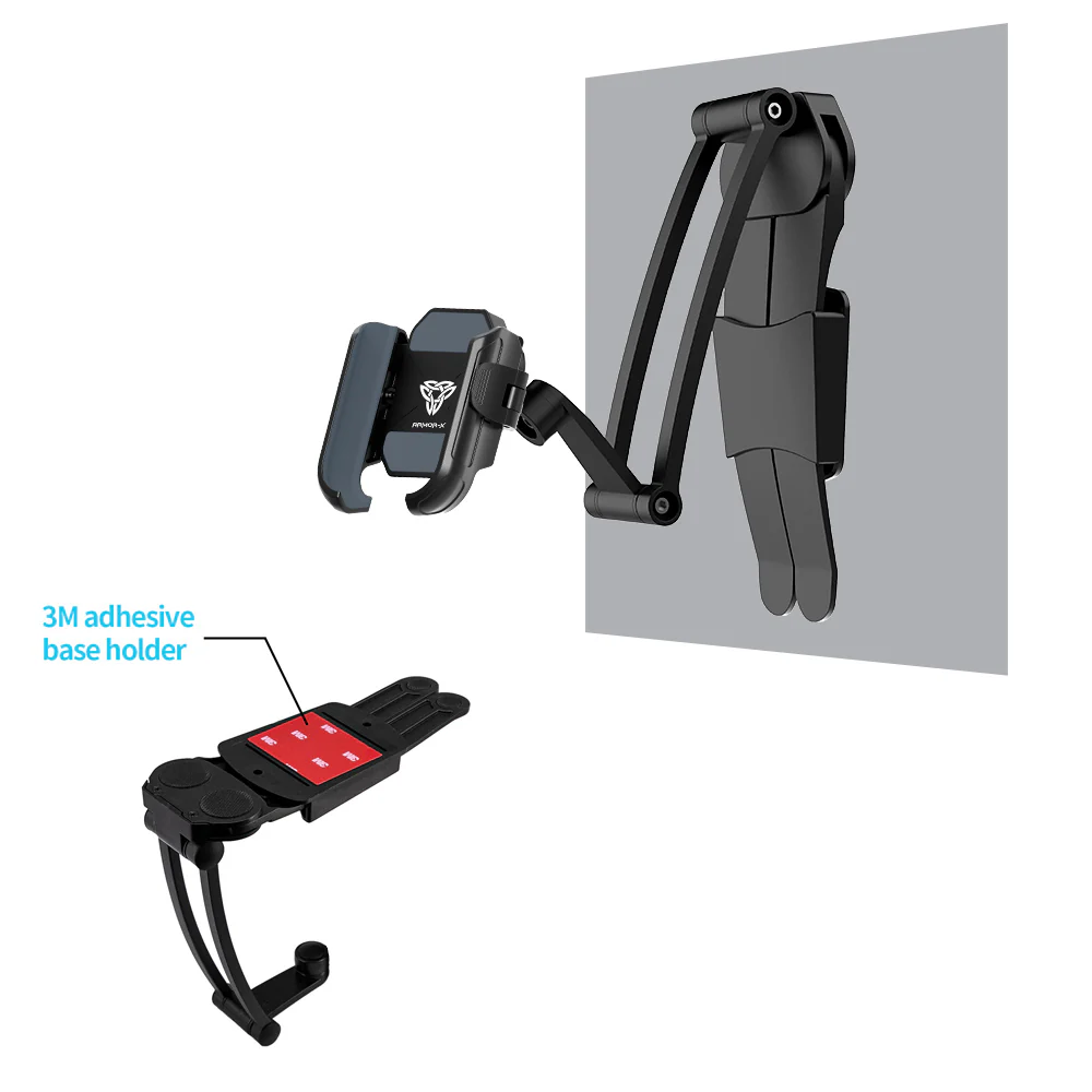 UCP-C01 | 3-in-1 Phone Adjustable Wall & Desktop Stand | Design for Phone - Image 4
