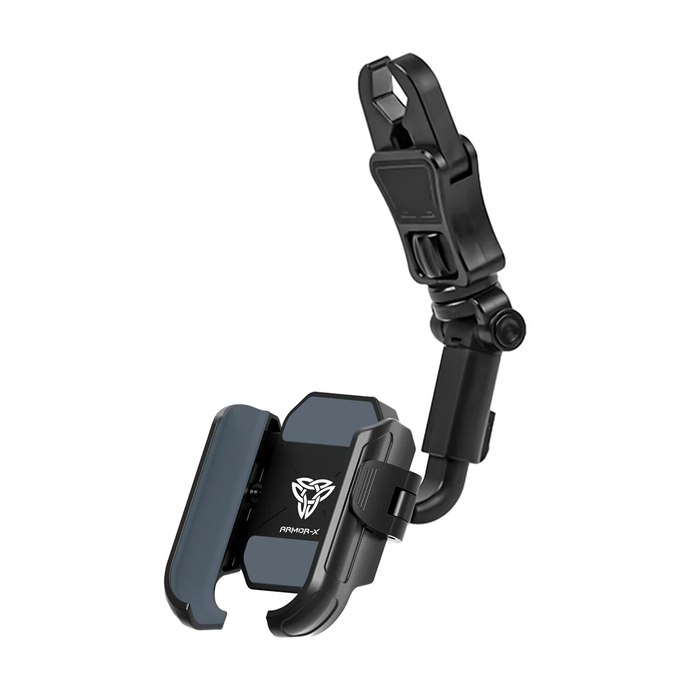 UCP-X124 | Car Rearview Mirror Universal Mount | Design for Phone