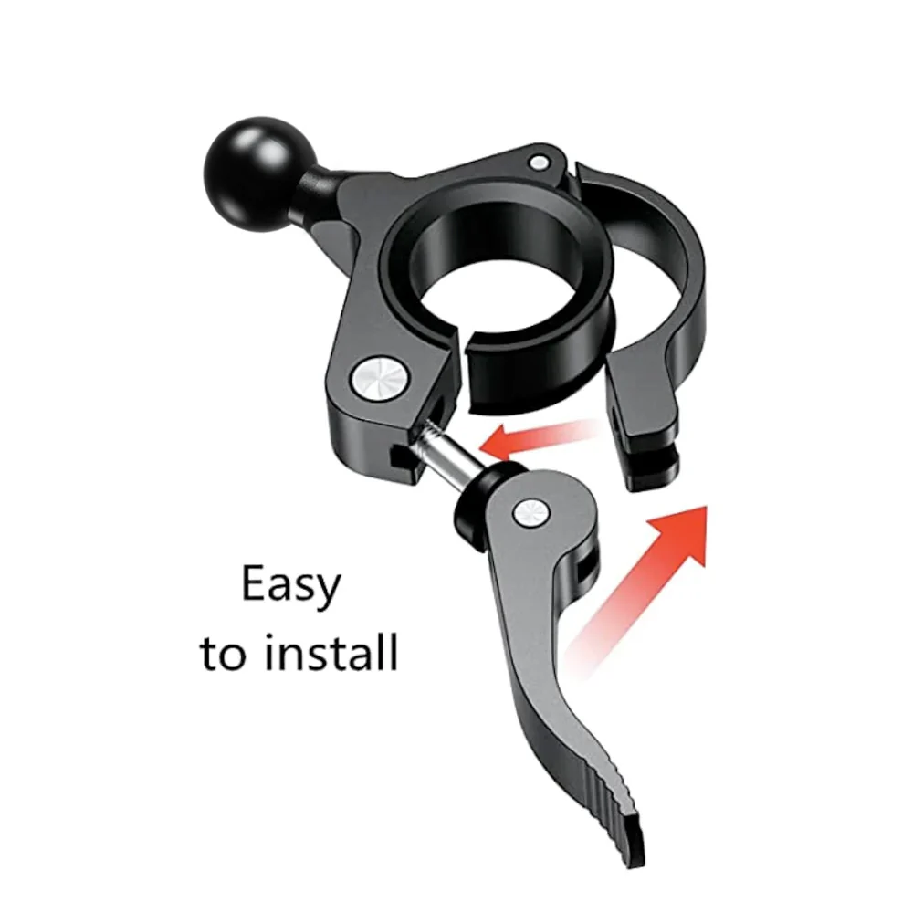 UCP-X135 | Motorcycle Quick Release Handlebar Universal Mount | Design for Phone - Image 3