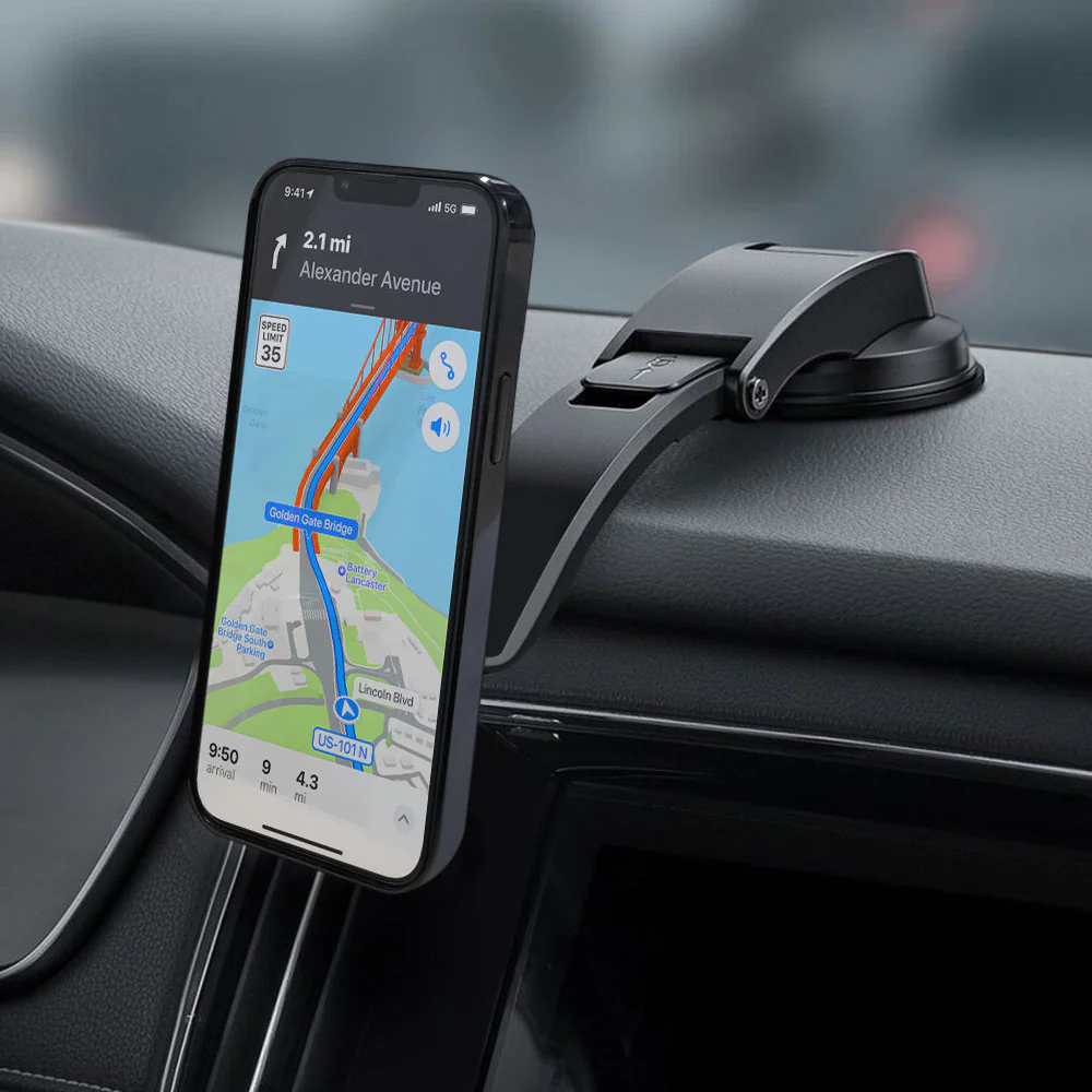 UCP-X144 | Folding Arm Suction Cup Universal Mount | Design for Phone - Image 2