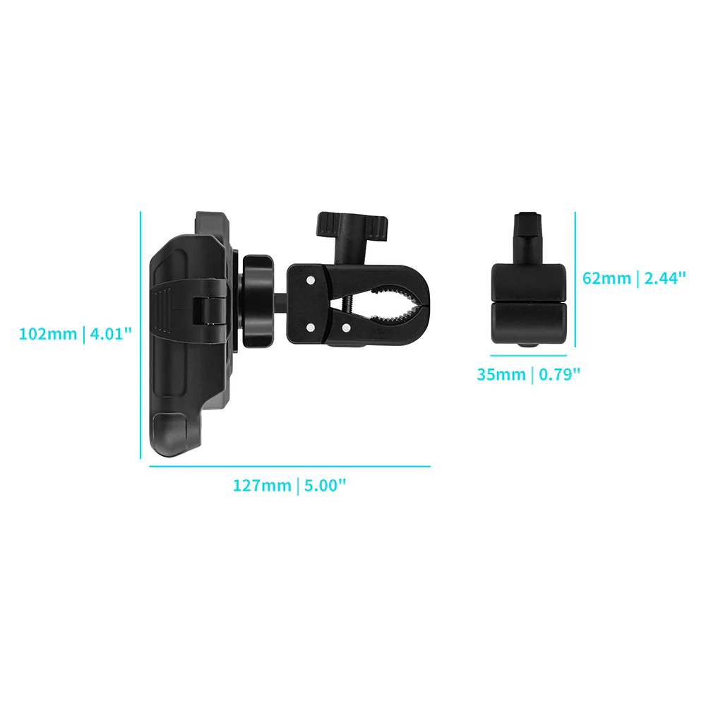 UCP-X146 | Quick Release Handlebar Mount Universal Mount | Design for Phone - Image 3