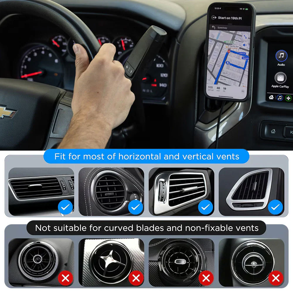 UCP-X151 | Car Air Vent Universal Mount | Design for Phone - Image 2