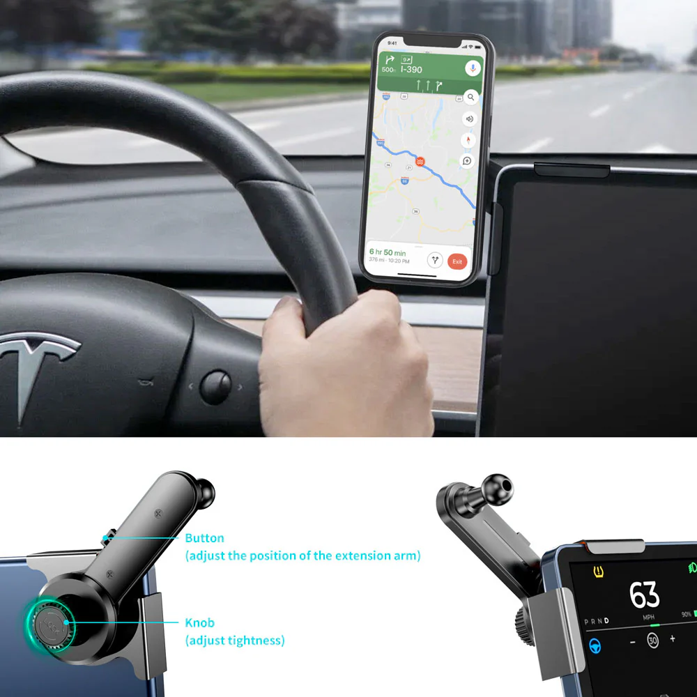 X178K | Car Center Console Screen Fixed Clip Mount | TYPE-K For ActiveKEY - Image 2