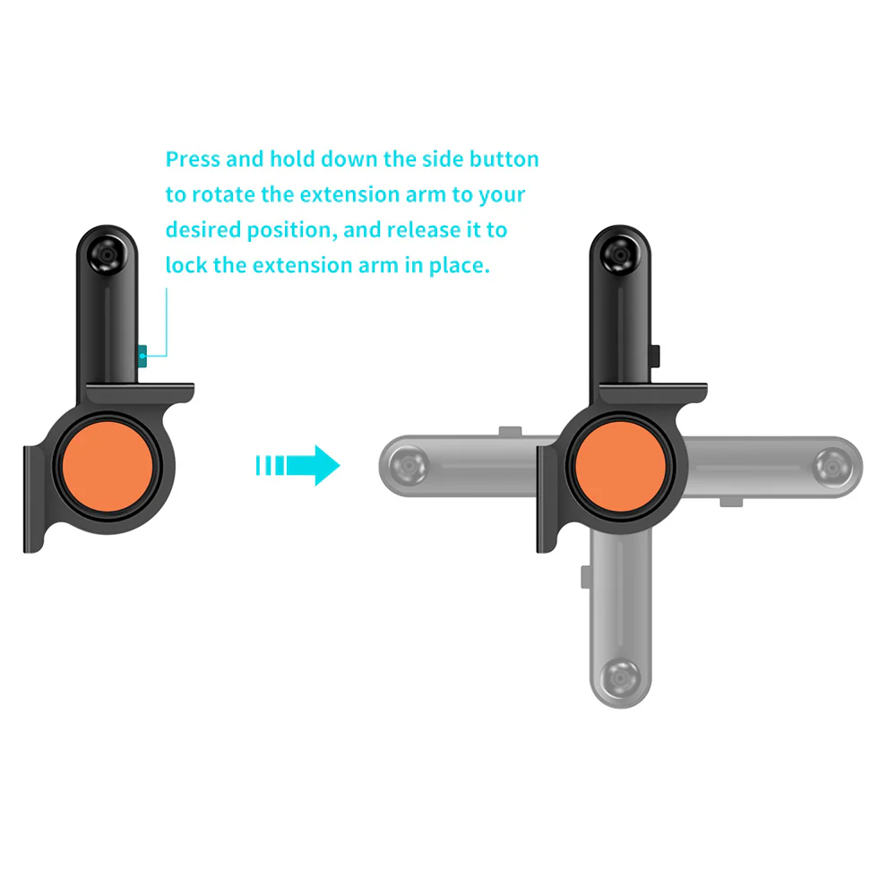 X178K | Car Center Console Screen Fixed Clip Mount | TYPE-K For ActiveKEY - Image 4