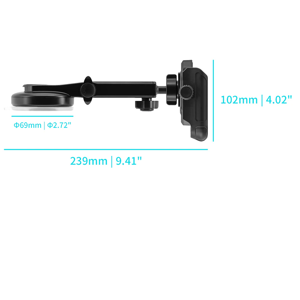 UCP-X182 | Extendable Suction Universal Mount | Design for Phone - Image 3