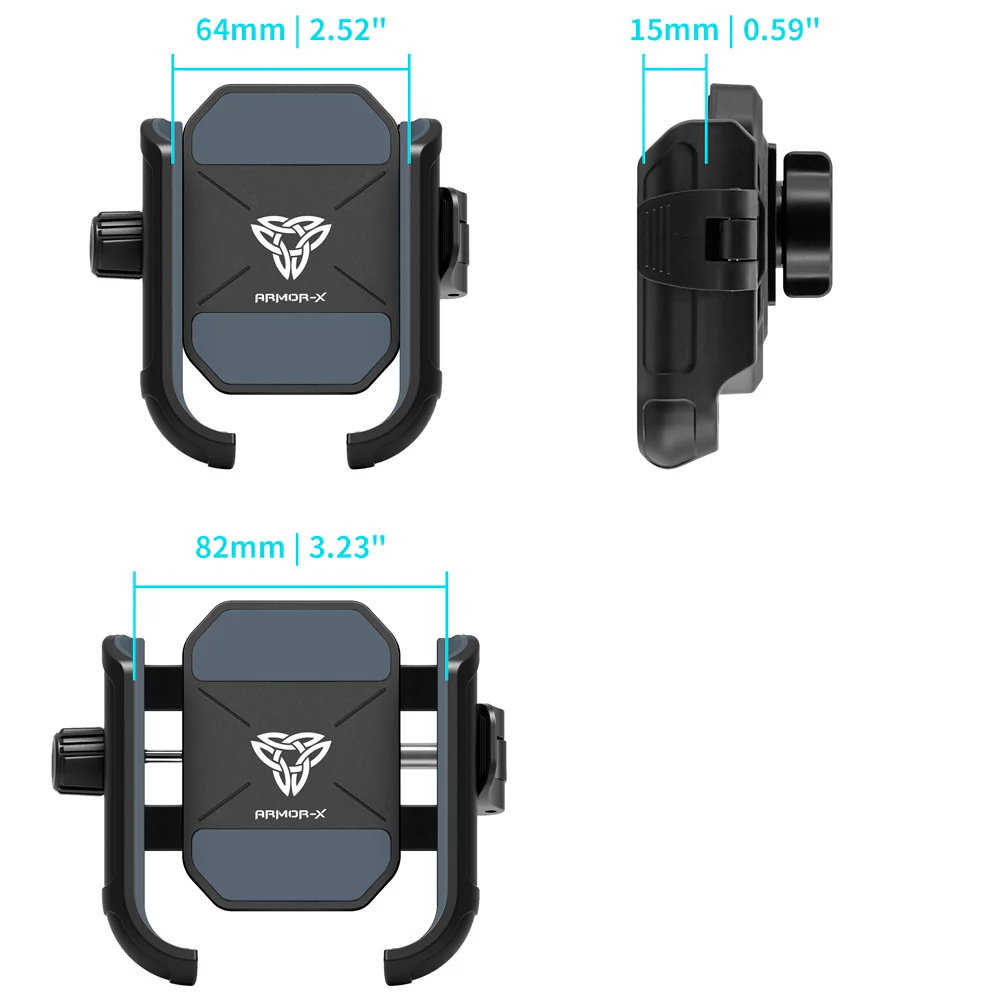 UCP-X105 | Quick Release Handle Bar Universal Mount | Design for Phone - Image 6