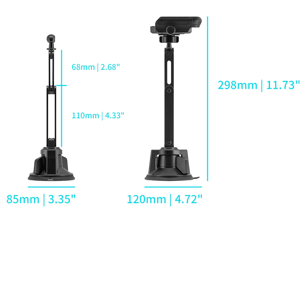UCP-X184 | Foldable Suction Universal Mount | Design for Phone - Image 7