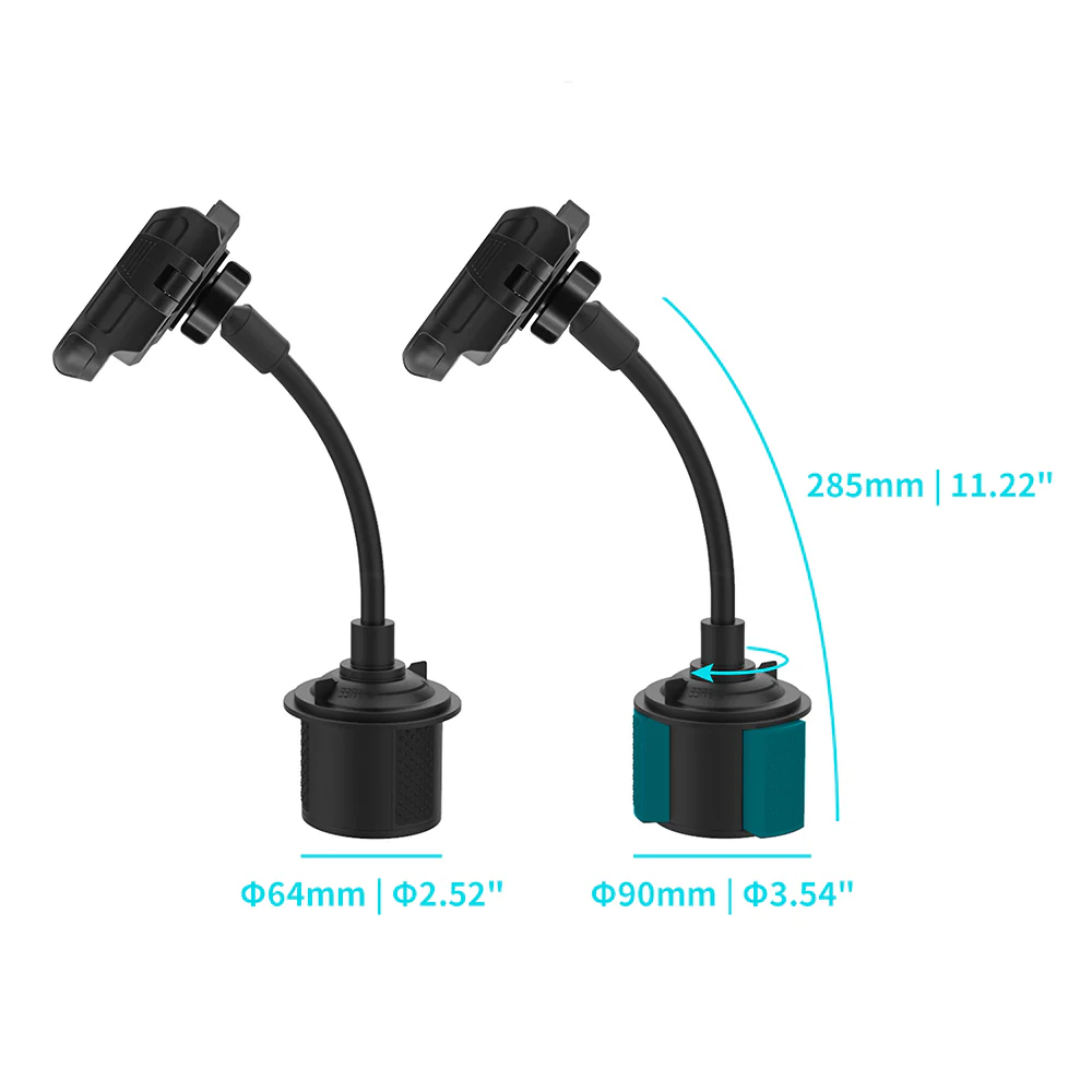 UCP-X92 | Flexible Cup Holder Universal Mount | Design for Phone - Image 3