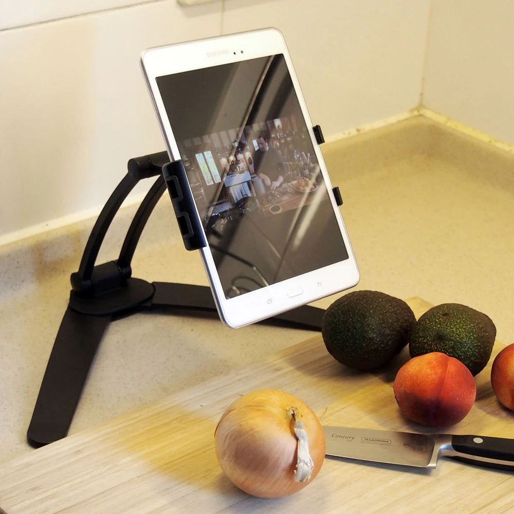 UCT-C01 | 3-in-1 Tablet Adjustable Wall & Desktop Stand | Design for iPad, Galaxy Tab & Tablet - Image 2
