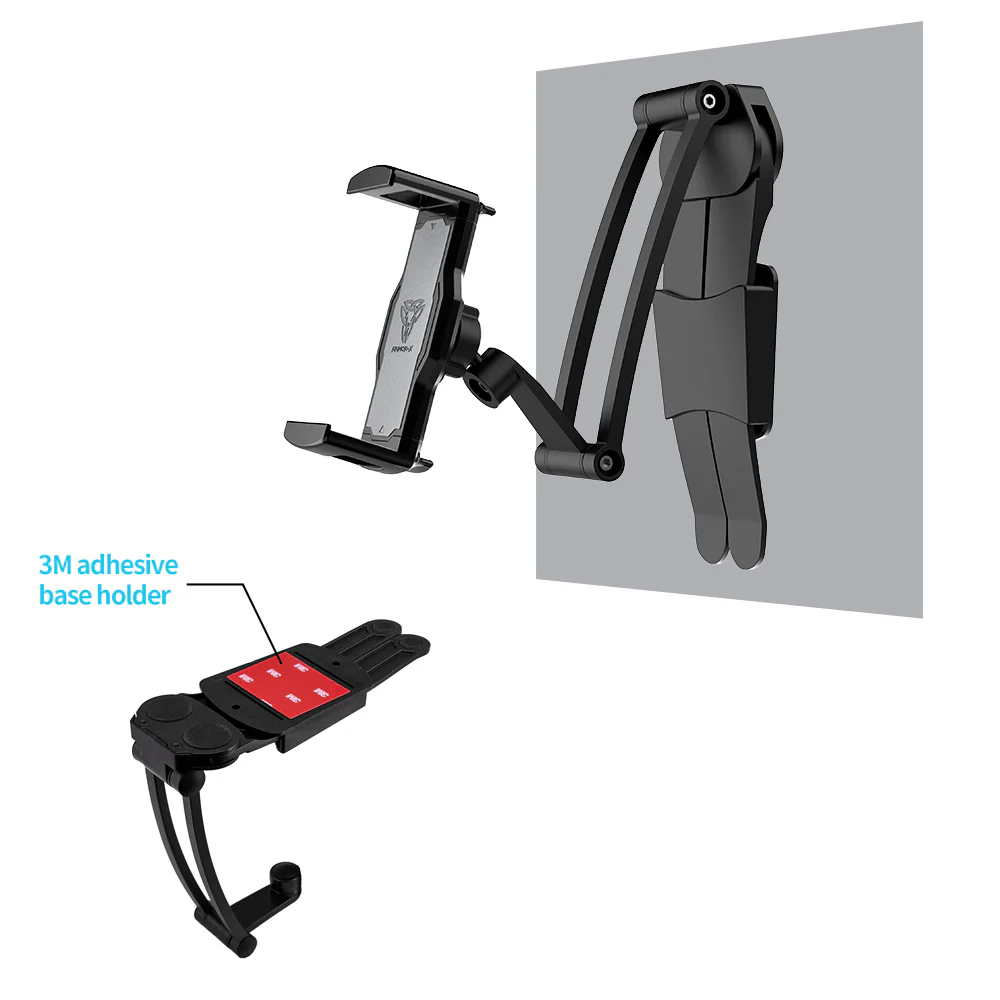 UCT-C01 | 3-in-1 Tablet Adjustable Wall & Desktop Stand | Design for iPad, Galaxy Tab & Tablet - Image 8