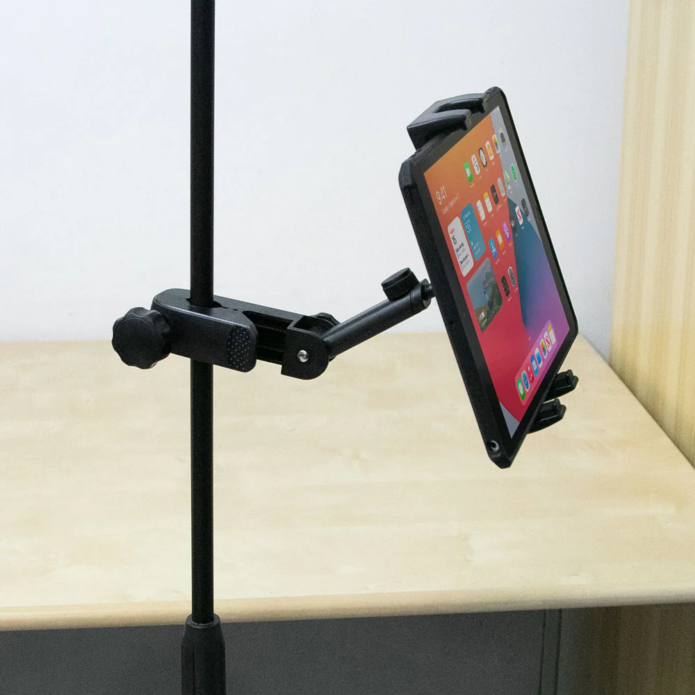 UCT-X140 | Microphone Stand Clamp Universal Mount | Design for iPad, Galaxy Tab & Tablet - Image 6