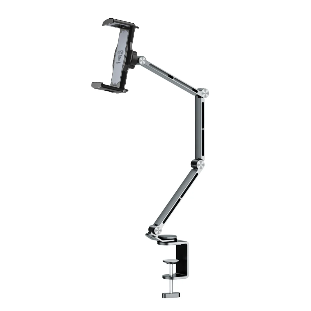 UCT-X143 | Foldable Arm Desk Clamp Universal Mount | Design for iPad, Galaxy Tab & Tablet