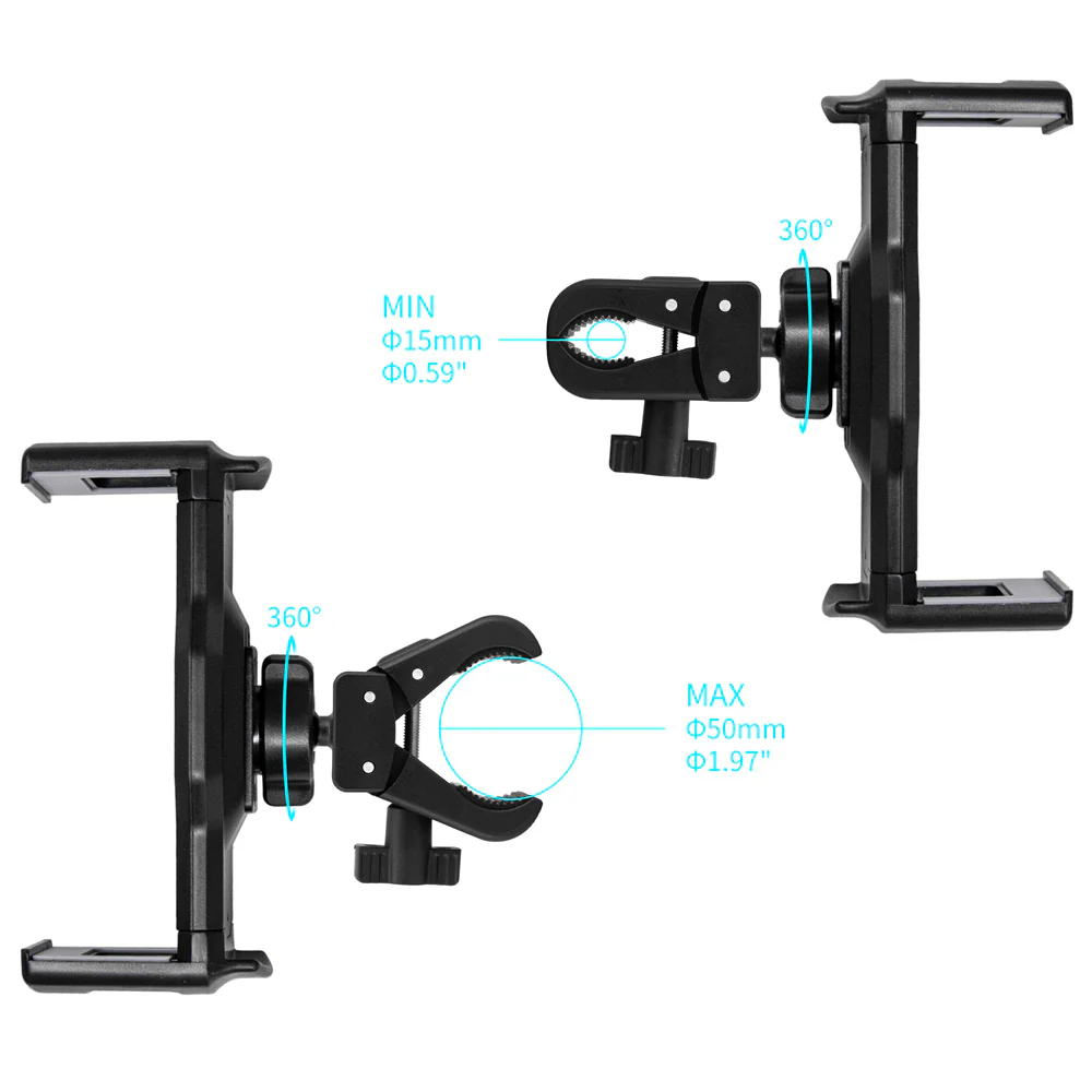 UCT-X146 | Quick Release Handlebar Mount Universal Mount | Design for iPad, Galaxy Tab & Tablet - Image 7
