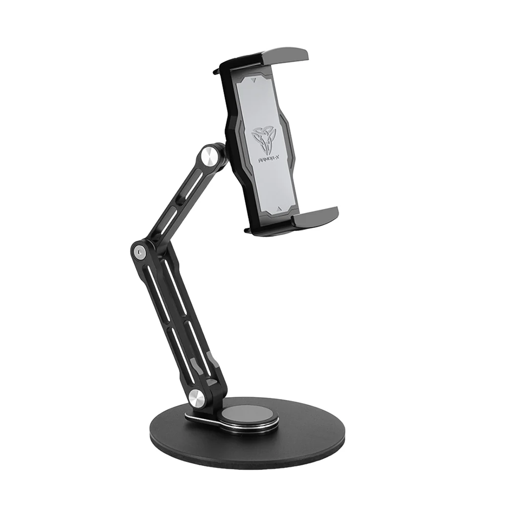 UCT-X154 | Adjustable Foldable Swivel Desktop Universal Mount | Design for iPad, Galaxy Tab & Tablet