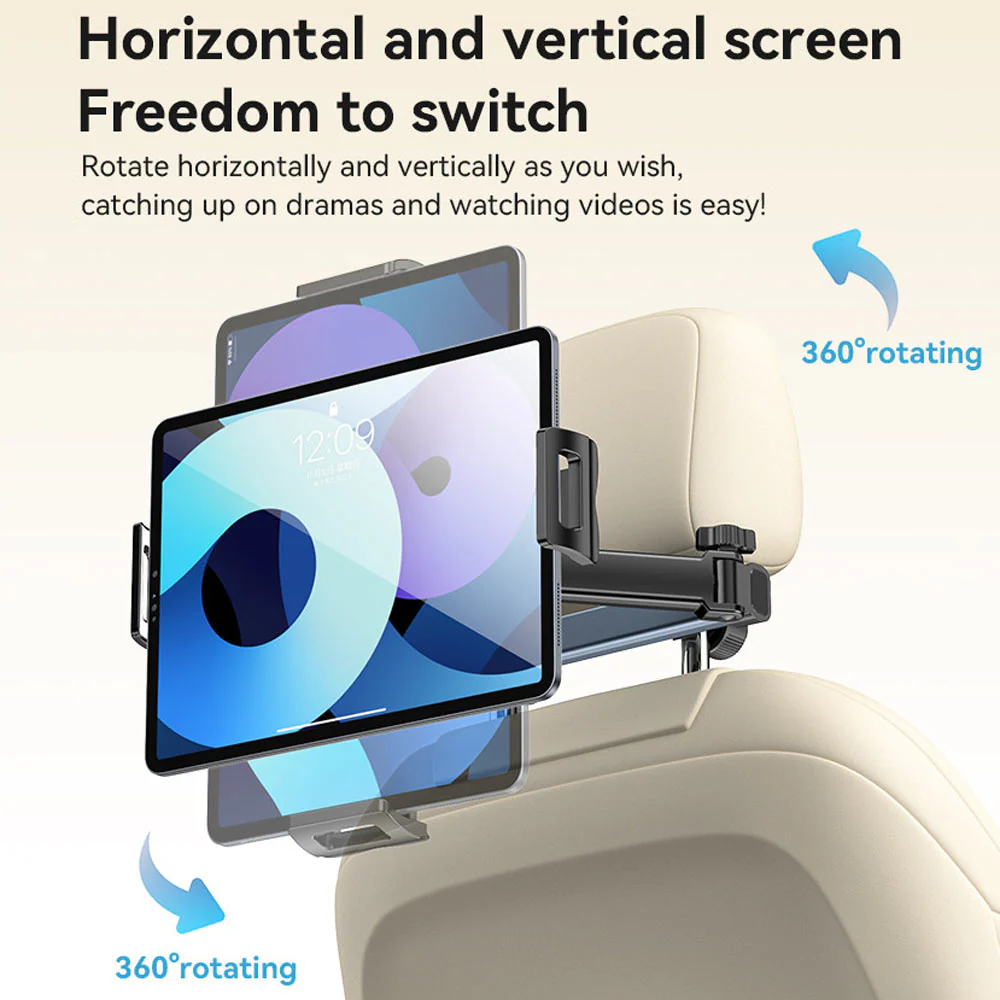 UCT-X155 | Telescopic Arm Back Seat Universal Mount | Design for iPad, Galaxy Tab & Tablet - Image 6