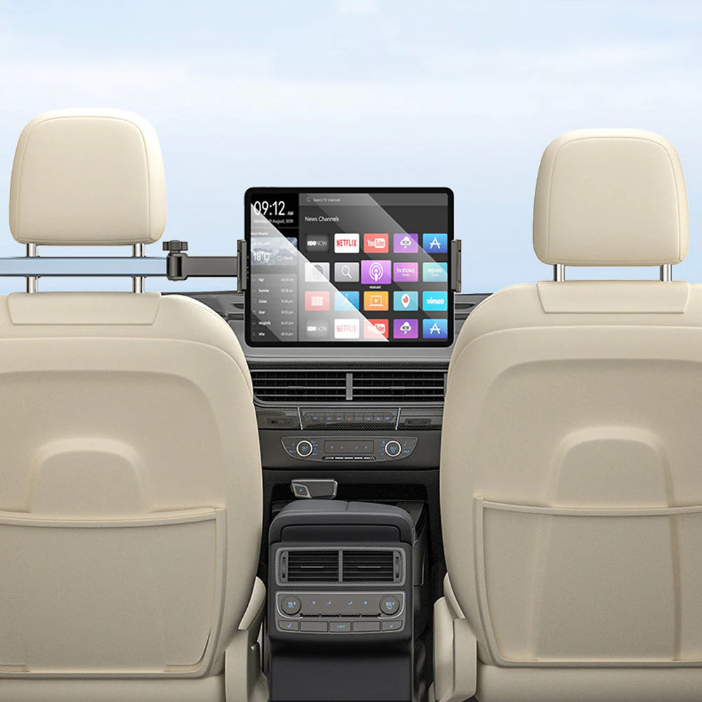 UCT-X155 | Telescopic Arm Back Seat Universal Mount | Design for iPad & Tablet - Image 8