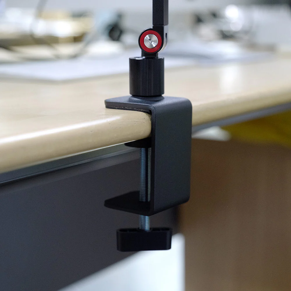 UCT-X163 | Foldable Tabletop Clamp Universal Mount | Design for iPad, Galaxy Tab & Tablet - Image 3