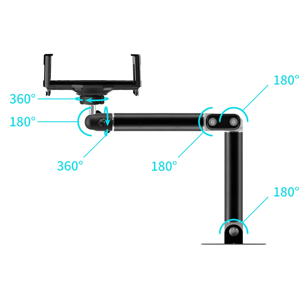 UCT-X169 | Drill-Down Wall Universal Mount | Design for iPad, Galaxy Tab & Tablet - Image 5