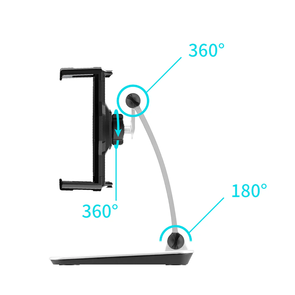 UCT-X171 | Adjustable Desktop Universal Mount | Design for iPad, Galaxy Tab & Tablet - Image 4