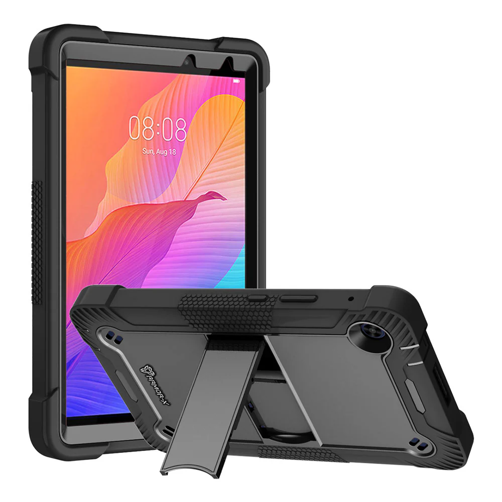 VPN-HW-T8 | Huawei MatePad T8 8.0 | 3 layers Protective Rugged Case with kick-stand