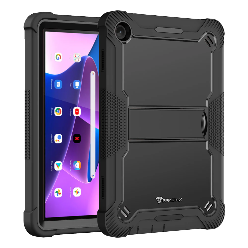 VPN-LN-M10-V3 | Lenovo Tab M10 ( Gen3 ) TB328 | 3 layers Protective Rugged Case with kick-stand - Image 8