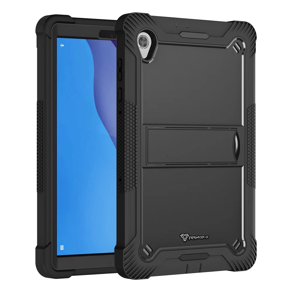VPN-LN-M10HD2 | Lenovo Tab M10 HD (2nd Gen) TB-X306F | 3 layers Protective Rugged Case with kick-stand - Image 7