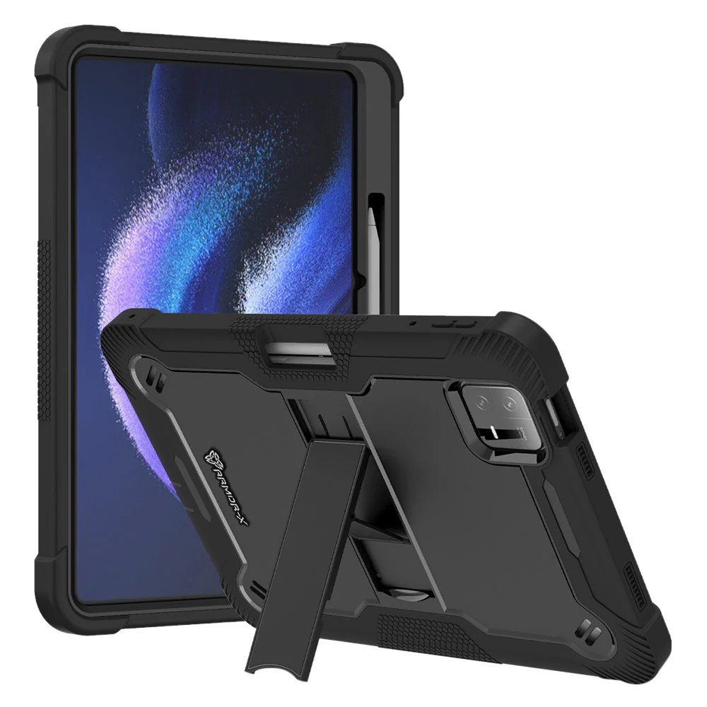 VPN-Mi-PAD6 | Xiaomi Pad 6 / 6 Pro | 3 layers Protective Rugged Case with kick-stand