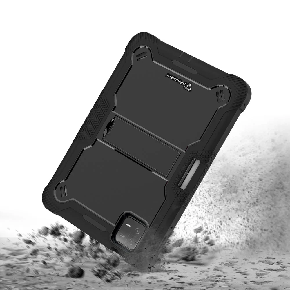 VPN-Mi-PAD6 | Xiaomi Pad 6 / 6 Pro | 3 layers Protective Rugged Case with kick-stand - Image 6