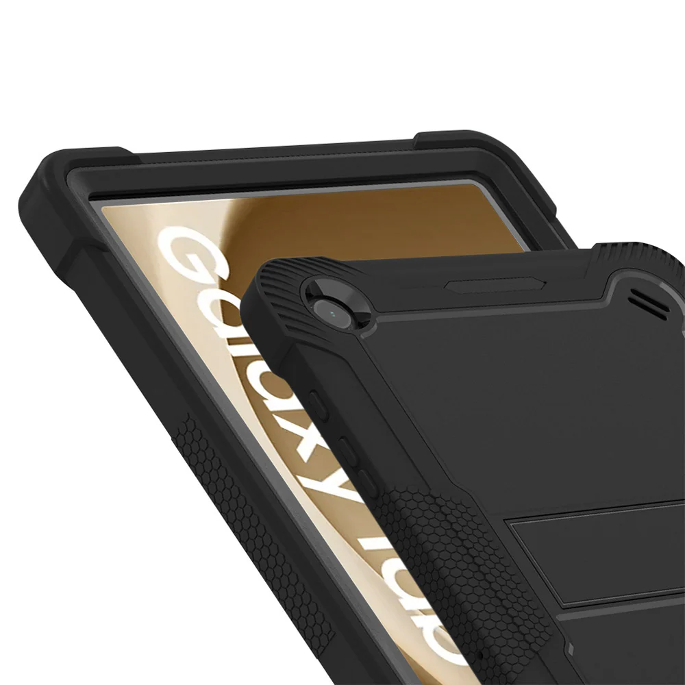 VPN-SS-X210 | Samsung Galaxy Tab A9+ A9 Plus ( 11" ) SM-X210 / SM-X215 / SM-X216 | 3 layers Protective Rugged Case with kick-stand - Image 9