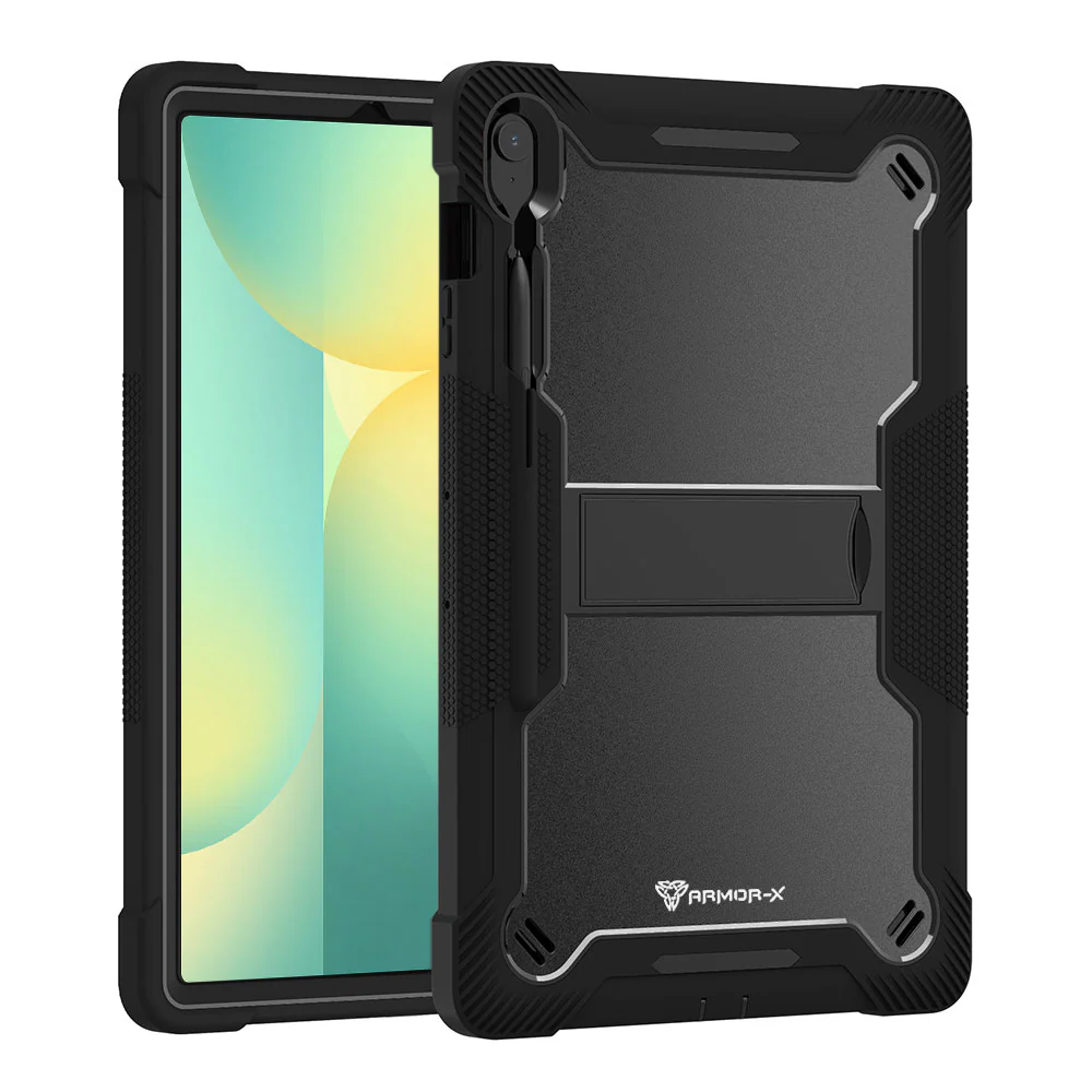 VPN-SS-X620 | Samsung Galaxy Tab S10 FE+ S10 FE Plus SM-X620 X626 X628 | 3 layers Protective Rugged Case with kick-stand - Image 8