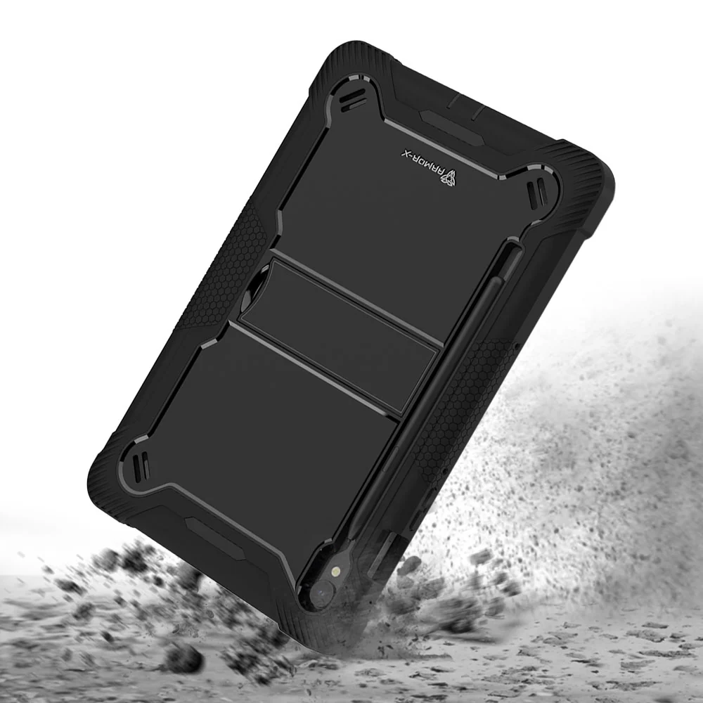 VPN-SS-X710 | Samsung Galaxy Tab S9 SM-X710 / X716 / X718 | 3 layers Protective Rugged Case with kick-stand - Image 6