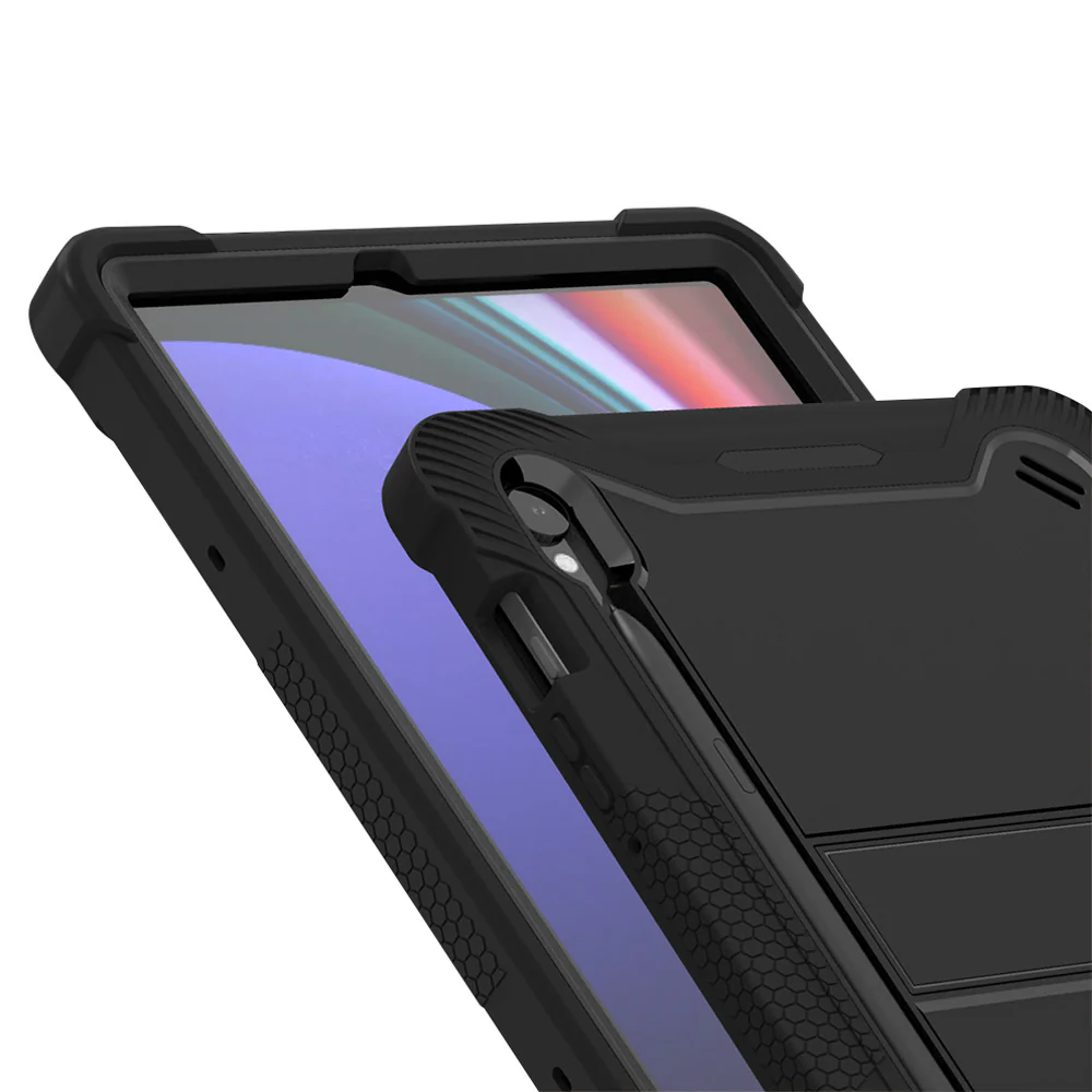 VPN-SS-X710 | Samsung Galaxy Tab S9 SM-X710 / X716 / X718 | 3 layers Protective Rugged Case with kick-stand - Image 9