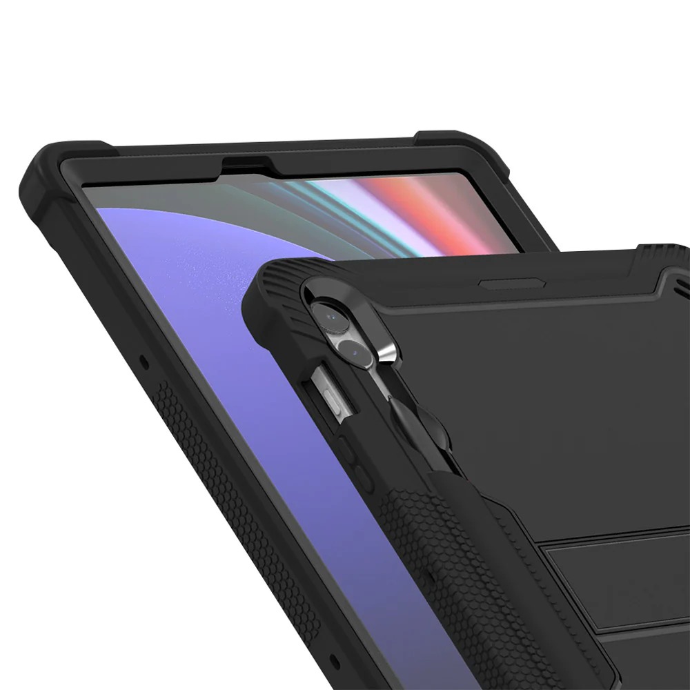 VPN-SS-X810 | Samsung Galaxy Tab S10+ S10 Plus SM-X820 / X826B | 3 layers Protective Rugged Case with kick-stand - Image 9