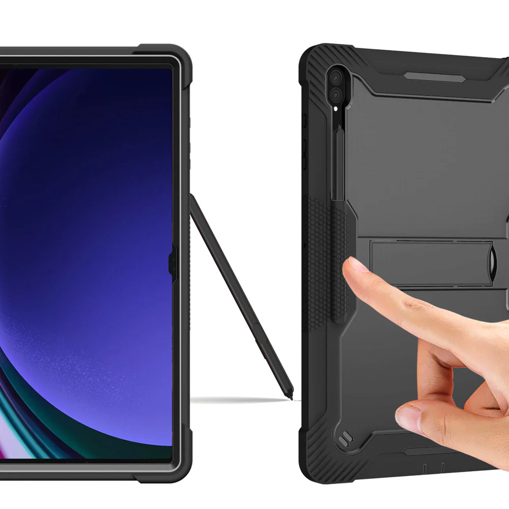 VPN-SS-X910 | Samsung Galaxy Tab S9 Ultra SM-X910 / X916 / X918 | 3 layers Protective Rugged Case with kick-stand - Image 10