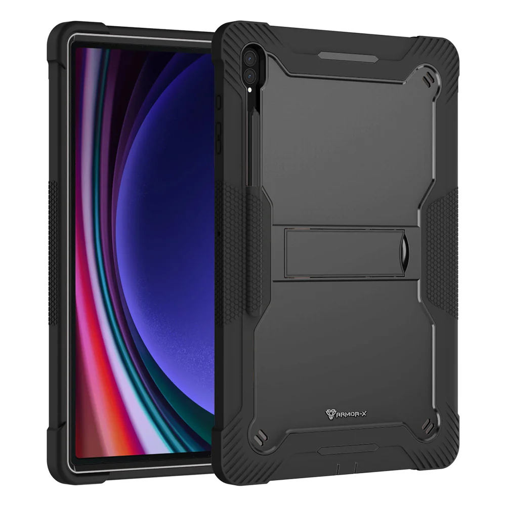 VPN-SS-X910 | Samsung Galaxy Tab S9 Ultra SM-X910 / X916 / X918 | 3 layers Protective Rugged Case with kick-stand - Image 7