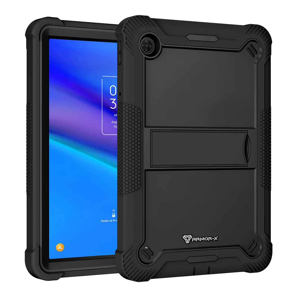 VPN-TCL-105G | TCL Tab 10 5G 9183G 10.1 | 3 layers Protective Rugged Case with kick-stand - Image 7