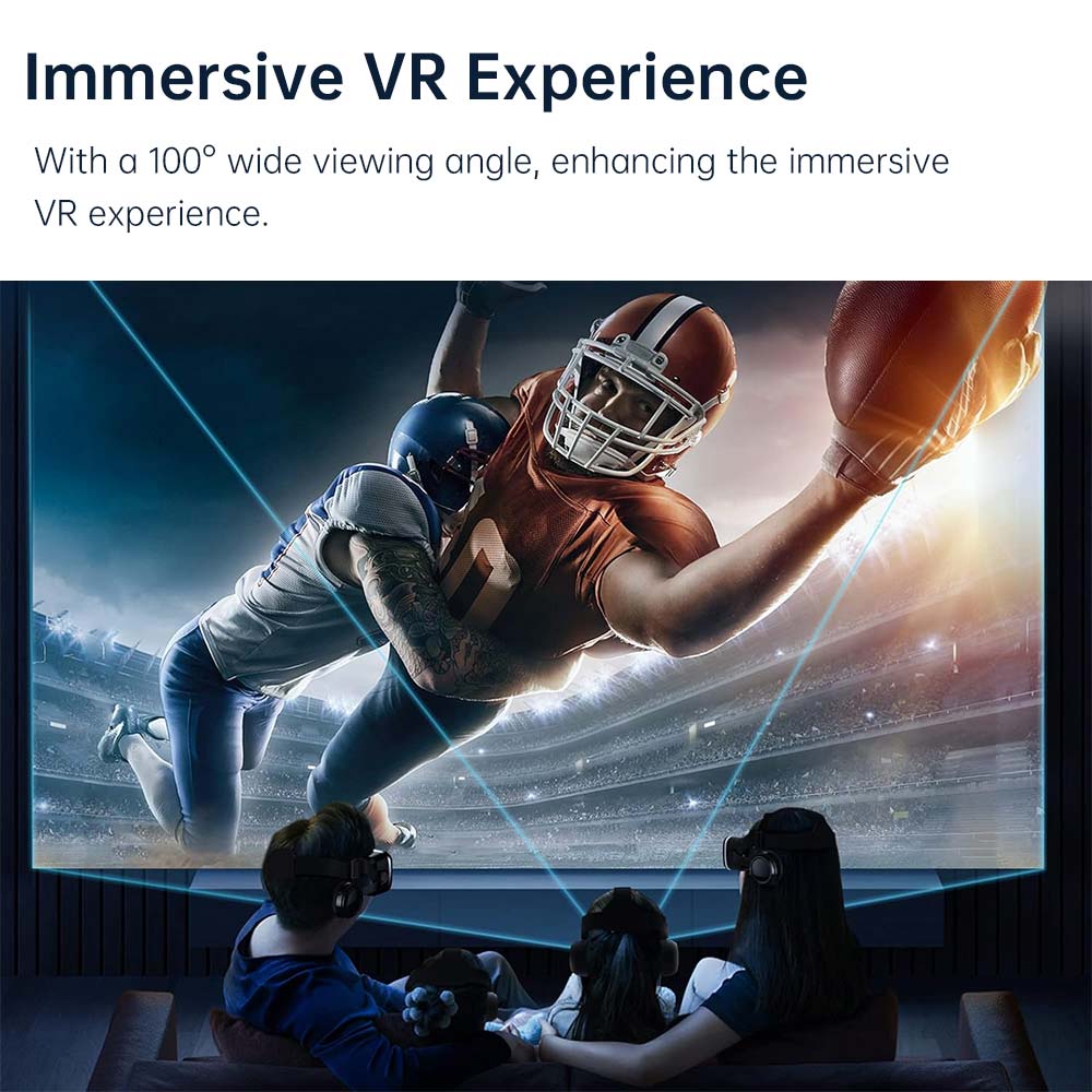 VR-02 | 3D VR HD Glasses with Headset - Image 3