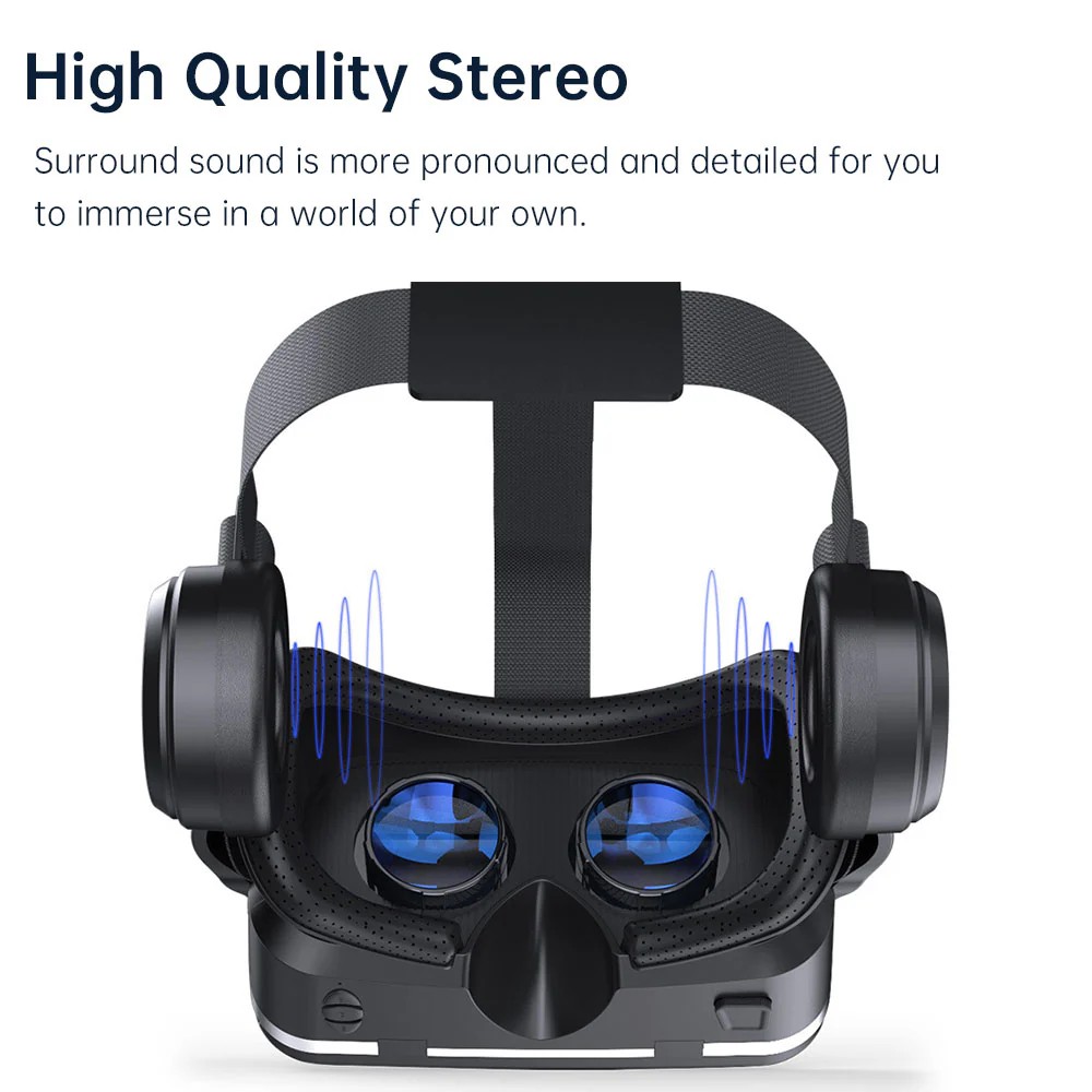 VR-02 | 3D VR HD Glasses with Headset - Image 4