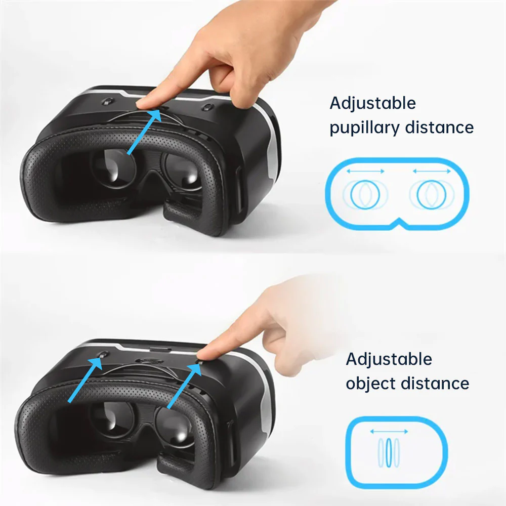 VR-02 | 3D VR HD Glasses with Headset - Image 6