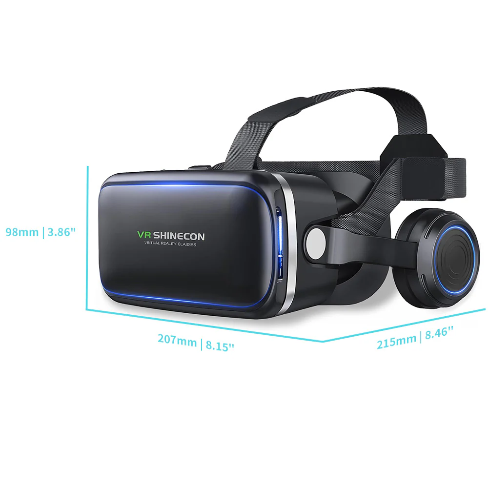 VR-02 | 3D VR HD Glasses with Headset - Image 9