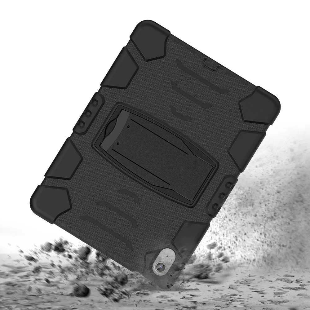 VRN-iPad-N5 | iPad 10.9 (10th Gen.) | 3 layers Protective Rugged Case with kick-stand - Image 3