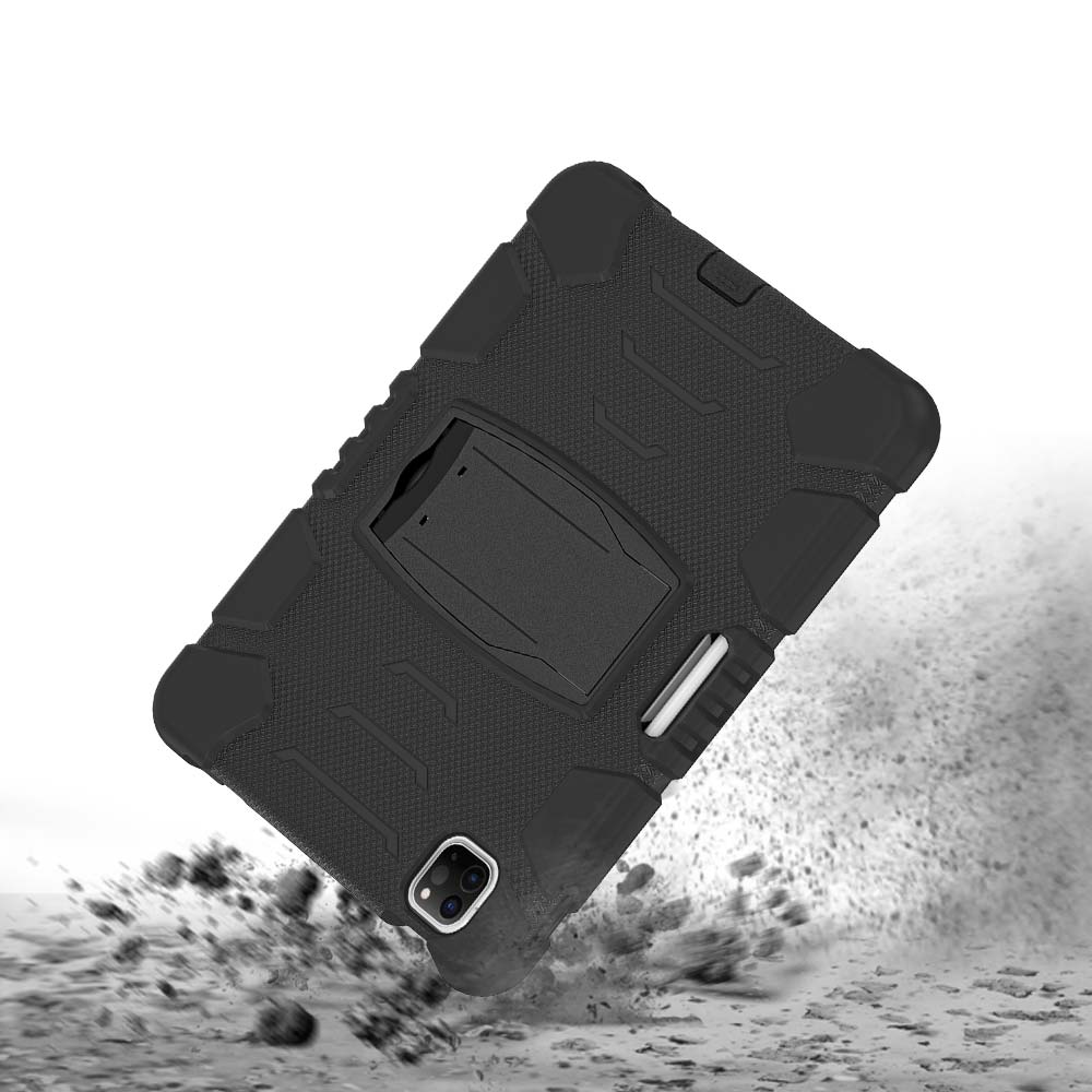 VRN-iPad-PR8 | iPad Pro 11 ( 1st / 2nd / 3rd / 4th Gen. ) 2018 / 2020 / 2021 / 2022 | 3 layers Protective Rugged Case with kick-stand - Image 4