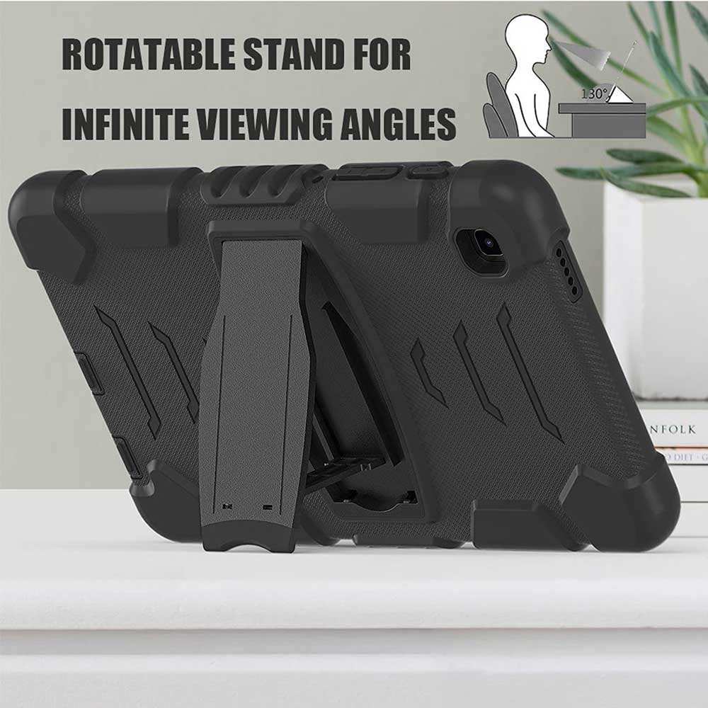 VRN-SS-T500 | Samsung Galaxy Tab A7 10.4 SM-T500 T505 T507 (2020) / A7 10.4 SM-T509 (2022) | 3 layers Protective Rugged Case with kick-stand - Image 6