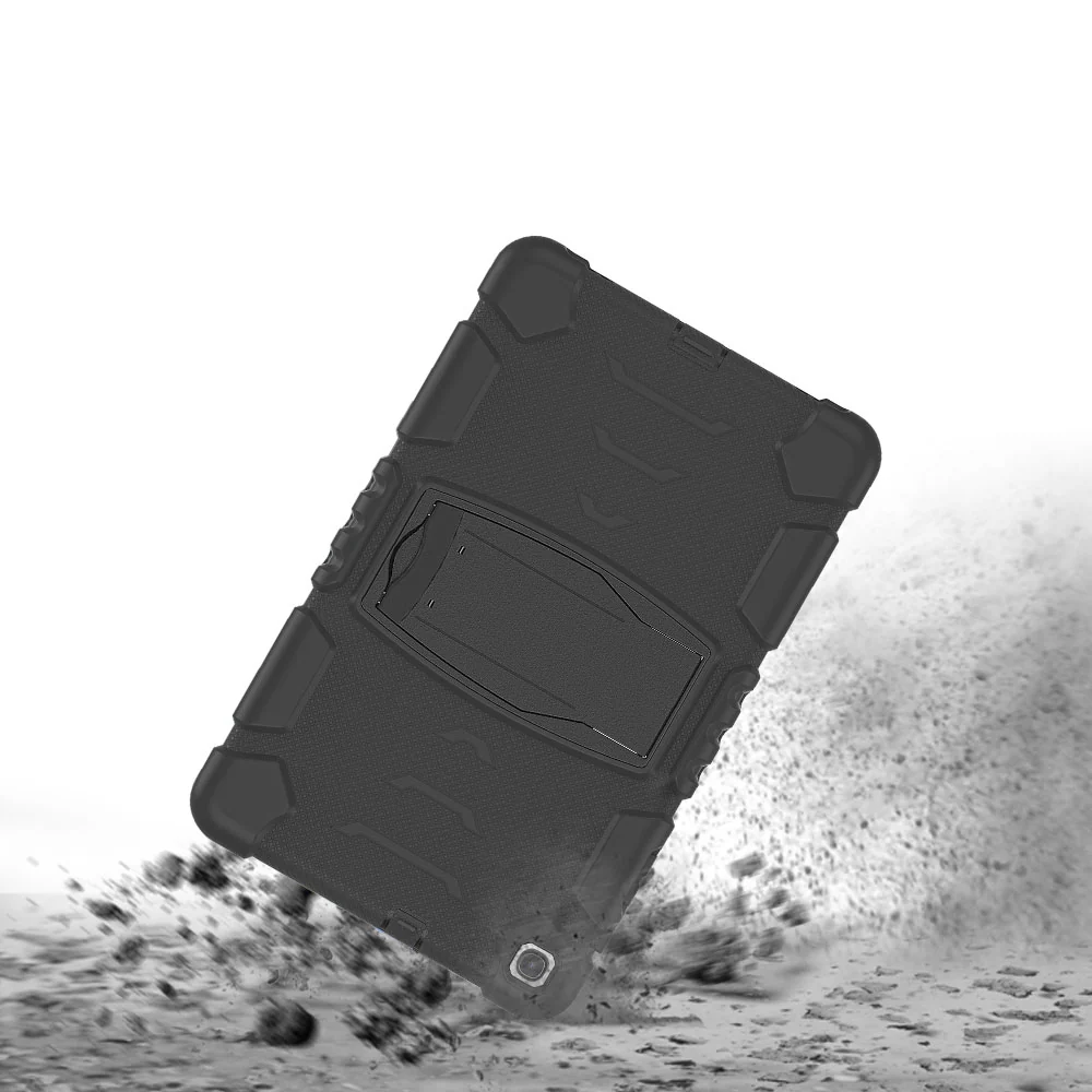 VRN-SS-T515 | Samsung Galaxy Tab A 10.1 (2019) T510 T515 | 3 layers Protective Rugged Case with kick-stand - Image 2